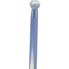 【D-20BH】ヤナセ 電着ダイヤモンドバー・球型 ダイヤ 2x3