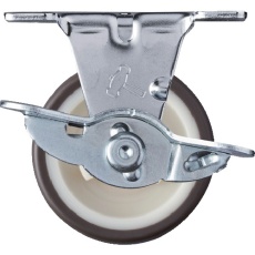 【415ER-UR50】ハンマー Eシリーズ固定式ウレタン車輪(ナイロンホイール)50mm SP付
