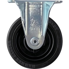 【420GRP-R75】ハンマー 固定式ゴム車輪 75mm