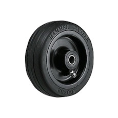 【434S0S-RU100】ハンマー S型SUSゴム車輪 100mm