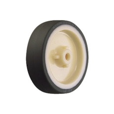 【439E-UR100】ハンマー E型ウレタン車輪 100mm