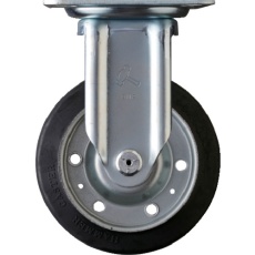 【400SRP-R150】ハンマー 固定式ゴムキャスター 150mm