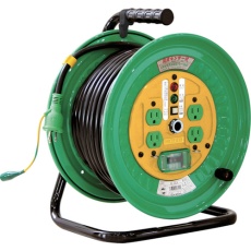 【ND-EB34】NICHIDO 電工ドラム 標準型100Vドラム 30m 漏電遮断器付
