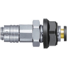 【MC-04SCB BRASS NBR】日東 マイクロカプラ チューブフィッター付 真ちゅう製MC04SCB(79837)