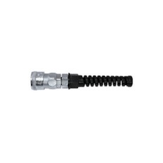 【65SNRG STEEL NBR】日東 ロータリー機構付ナットカプラ 鋼鉄製(78090)