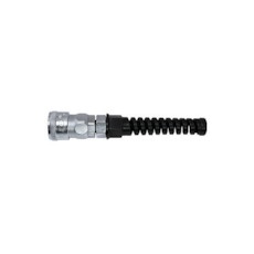 【85SNRG STEEL NBR】日東 ロータリー機構付ナットカプラ 鋼鉄製(78091)