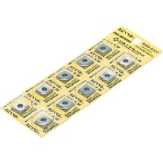 【NO.77206】日東 ベベラー用チップ 12.7角 R4 10枚入り 77206