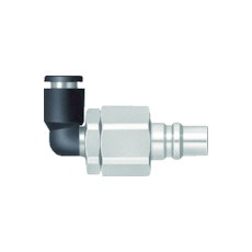 【02PCL-8 STEEL NBR】日東 スーパーカプラ チューブフィッター付適合チューブ外径(mm)8(51357)