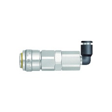 【02SCL-8 AL NBR】日東 チューブ継手 スーパーカプラ チューブフィッター付 適合チューブ外径8mm(51355)