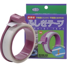 【MC18W-35V】仁礼 ふしぎテープ白ディスペンサー付18MMX35M