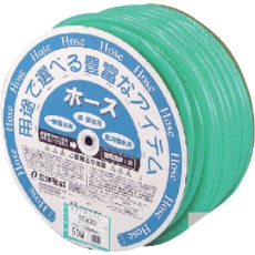 【CG-1520D50G】サンヨー クリアグリーンホース15×20 50mドラム巻