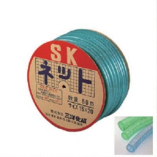 【SN-1824D50G】サンヨー SKネットホース18×24 グリーン 50mドラム巻