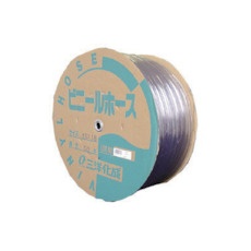 【TM-1519D50T】サンヨー 透明ホース15×19 50mドラム巻