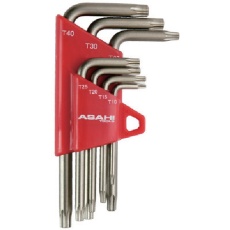 【ATXS710】ASH ヘックスローブL型レンチ7本組