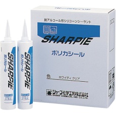 【PORIKA】シャープ シーリング剤 シャーピー ポリカシール ホワイティクリア 330ml