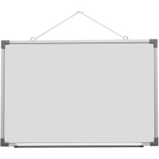 【AWB3055】光 アルミ枠ホワイトボード300×450mm(トレイ付)