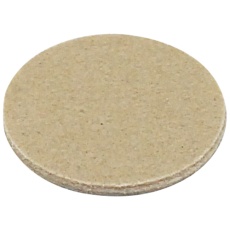 【FQ2803】光 キズ防止フェルト ベージュ 2.3×28mm丸 8個入