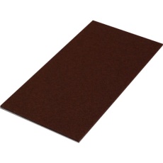 【FQ7144】光 キズ防止フェルト 茶 2.3×70×140mm
