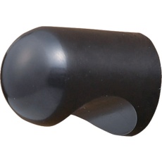 【KBT-21】光 プラつまみ 黒 20mm