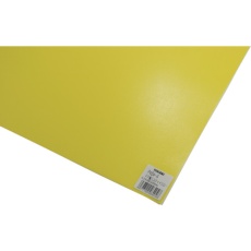 【P464-4】光 PP板 イエロー 0.2×460×650mm