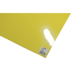 【P466-4】光 PP板 黄 0.2×460×650mm
