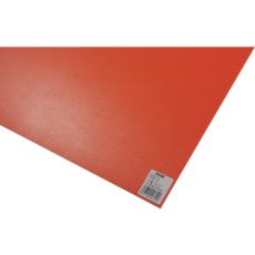 【P497-2】光 PP板 オレンジ 0.75×485×570mm