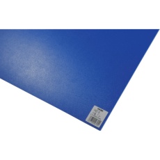 【P497-5】光 PP板 ブルー 0.75×485×570mm