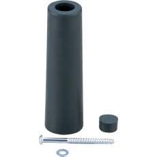 【PGD-90-1】光 ゴムクッション戸当り黒1入90mm