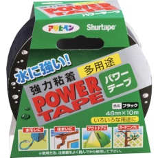 【602268】アサヒペン パワーテープ 48mm×10m ブラック