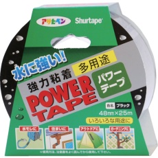 【602275】アサヒペン パワーテープ 48mm×25m ブラック
