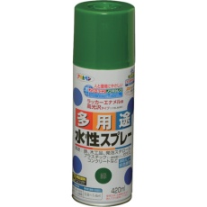 【566102】アサヒペン 水性多用途スプレー 420ML 緑