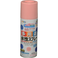 【566157】アサヒペン 水性多用途スプレー 420ML コスモスピンク