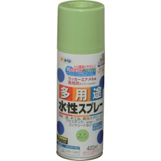 【566171】アサヒペン 水性多用途スプレー 420ML モスグリーン