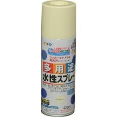 【566232】アサヒペン 水性多用途スプレー 420ML アイボリー