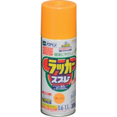 【568144】アサヒペン アスペンラッカースプレー 300ML オレンジ