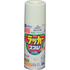 【568205】アサヒペン アスペンラッカースプレー 300ML シルバーグレー