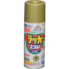 【568267】アサヒペン アスペンラッカースプレー 300ML 金