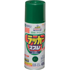 【568663】アサヒペン アスペンラッカースプレー 420ML ローングリーン