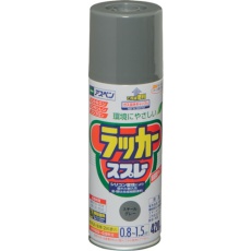 【568793】アサヒペン アスペンラッカースプレー 420ML スチールグレー