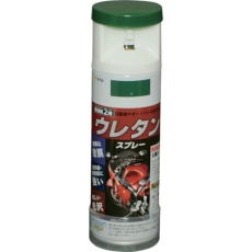 【604859】アサヒペン 弱溶剤型2液ウレタンスプレー 300ML 緑