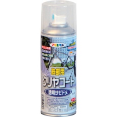 【525703】アサヒペン 鉄部用クリヤコートスプレー 300ML クリヤ