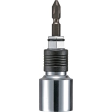 【BSZN40】タジマ ビット交換ソケット 全ネジ4分(W1/2)用 板ラチェット対応