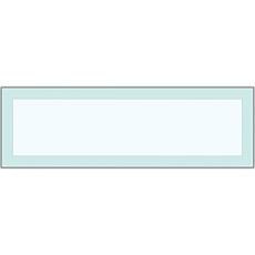 【819-492】ユニット 床面表示ステッカー 100巾用