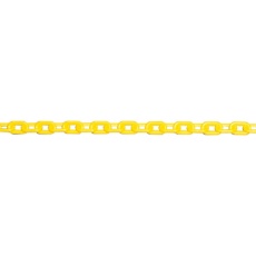 【871-226】ユニット プラスチックチェーン 黄色 10m