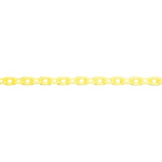 【871-251】ユニット プラスチックチェーン 黄・蛍光色 1m