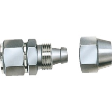 【HT-2】ハタヤ ウレタン径エヤーパーツ 6.5×10mm ウレタンホース用袋ナットジョイント