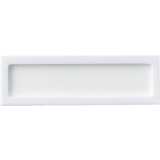 【304010】緑十字 名札ケース(1名用) 名札-1 40×127×8mm 裏面テープ付 アクリル札付