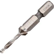 【22278】THREEAXIS 六角軸ドリルタップ M3×0.5mm
