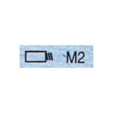 【RC0014】NOGA 裏座ぐりバー用取付ねじM2