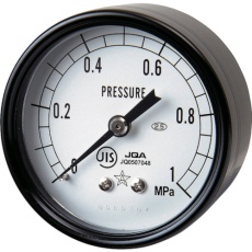 【S-130-R-1MPA】右下 圧力計 DT R1/4×50×1MPa
